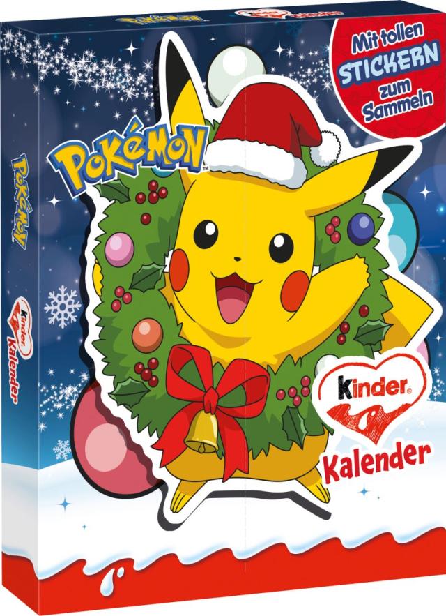 Kinder Pokemon Adventskalender 198g