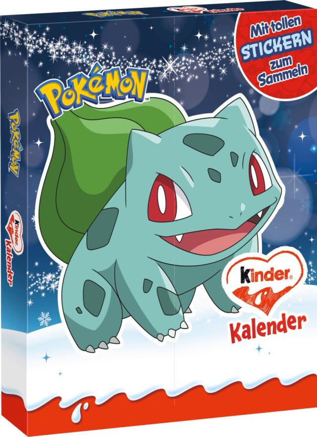 Kinder Pokemon Adventskalender 198g