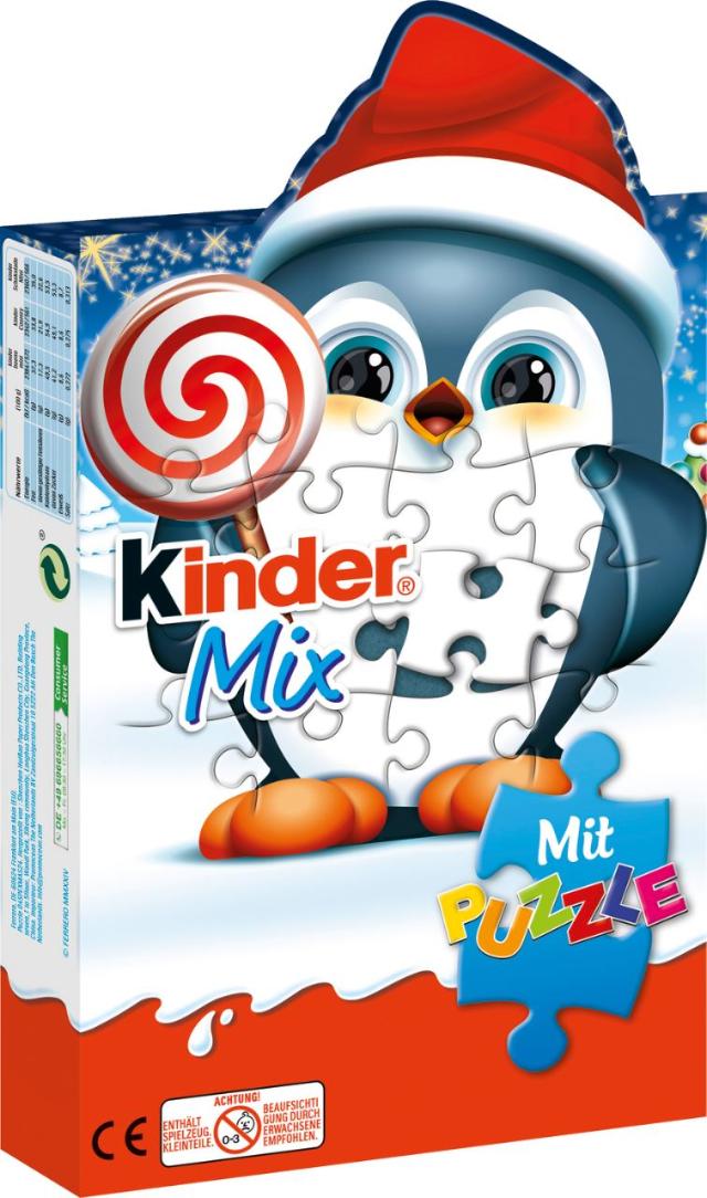 Kinder Mix mit Puzzle 161g