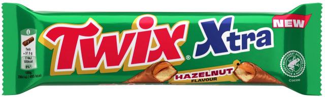 Twix Xtra Hazelnut Flavour 75g
