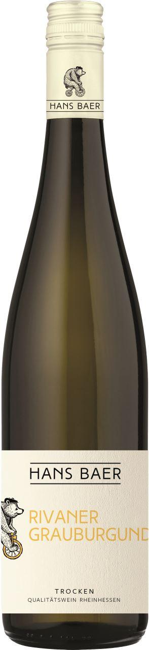 Hans Baer Rivaner Grauburgunder trocken 11,5% - 0,75l
