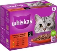 Whiskas 1+ Classic Variety in Gravy 12x85g