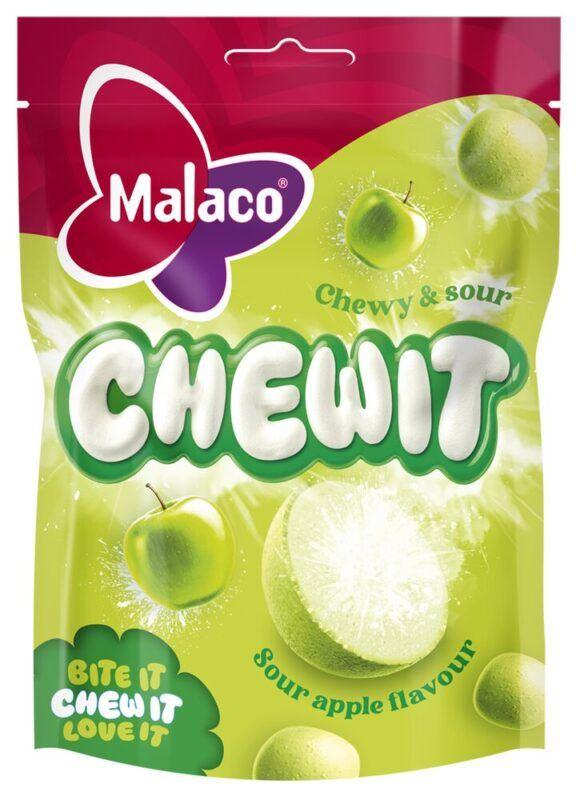 Malaco Chewit Sour Apple Flavour 115g