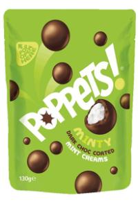 Poppets! Minty Mint Creams 130g