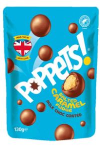 Poppets! Salted Caramel Fudge 130g