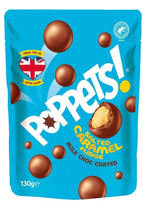 Poppets! Salted Caramel Fudge 130g