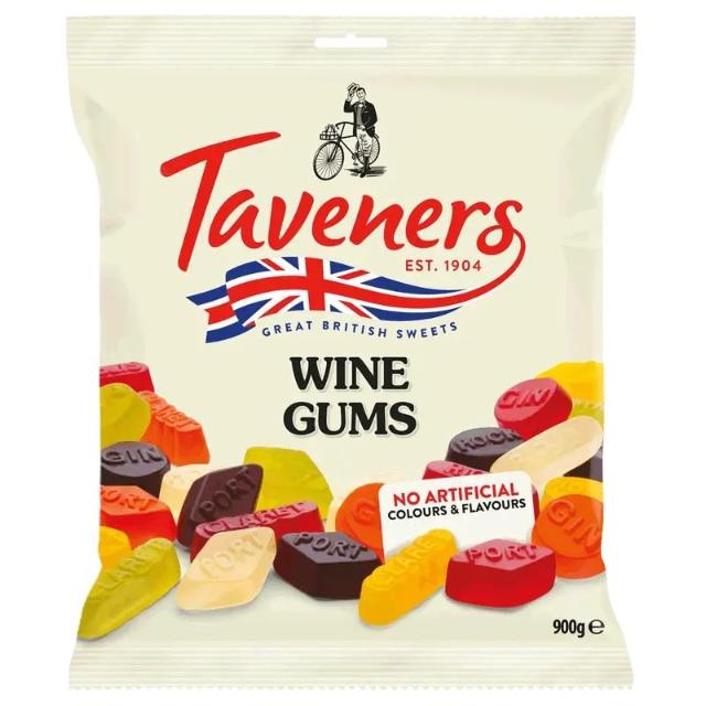 Taveners Wine Gums 900g