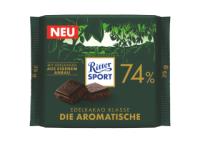 Ritter Sport Edelkakao Klasse 74% Die Aromatische 75g