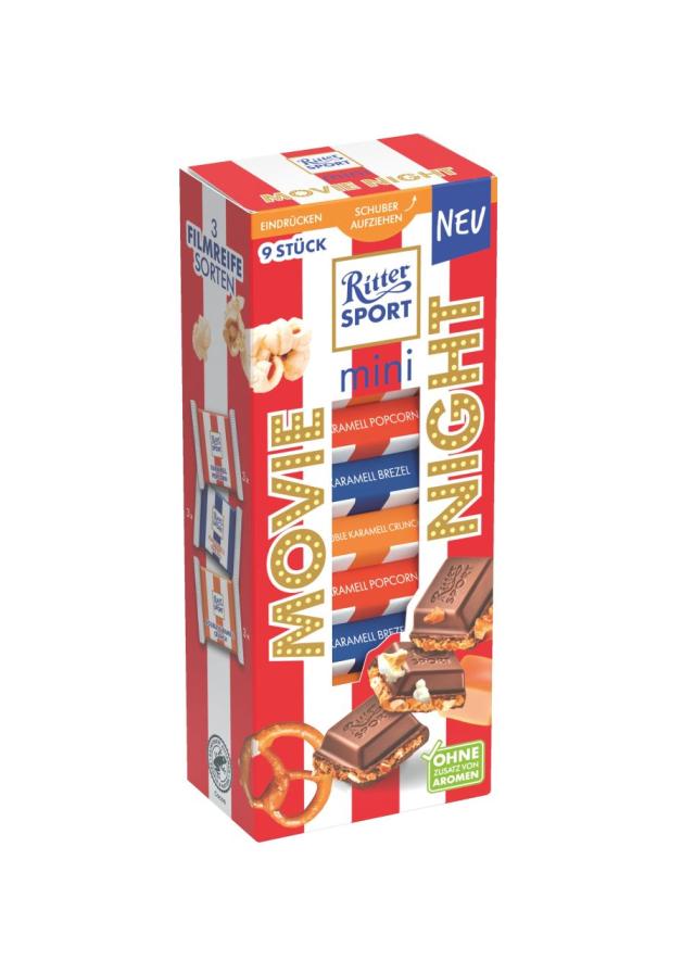 Ritter Sport mini Movie Night 9 pcs. 150g