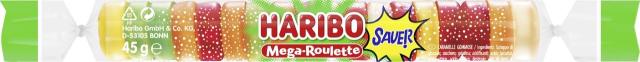 Haribo Mega-Roulette Sauer 45g