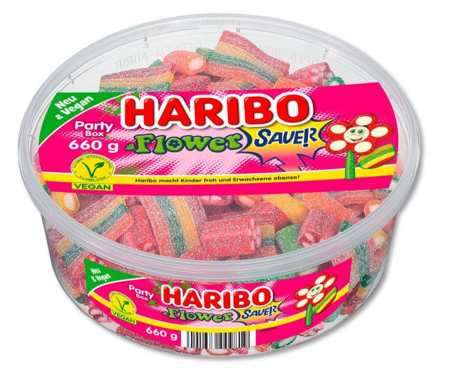 Haribo Flower Sauer 660g - vegan