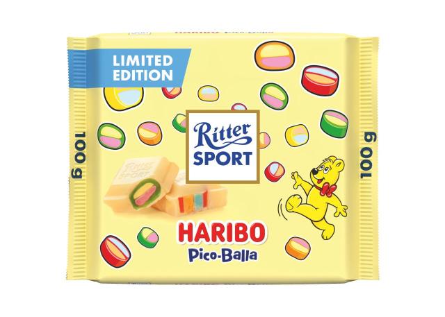 Ritter Sport Haribo Pico-Balla White 100g