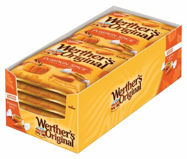 Storck Werther's Original Pumpkin Spice Soft Caramel 180g