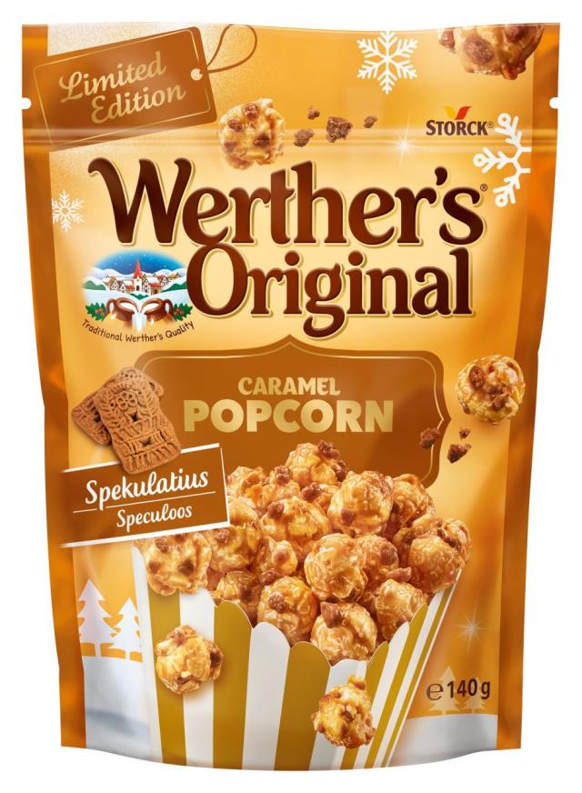Storck Werther's Original Caramel Popcorn Spekulatius 140g