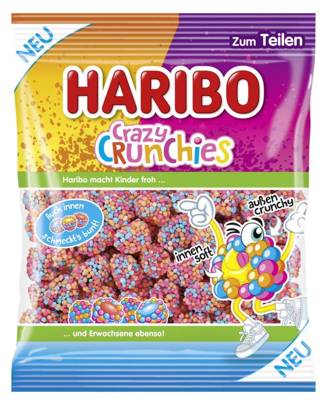 Haribo Crazy Crunchies 160g