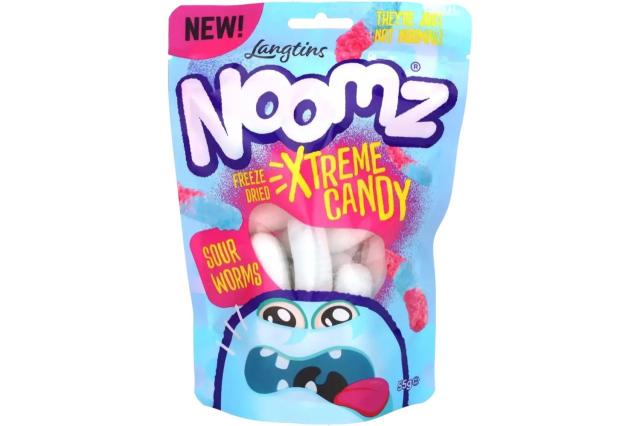 Noomz Freeze Dried Candy Sour Worms 55g