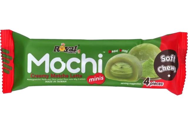 Royal Family Mochi Minis Creamy Matcha Latte Flavor 40g