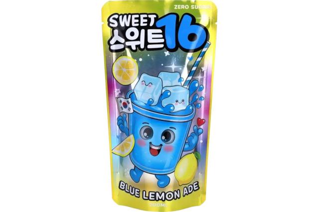 Sweet16 Blue Lemon Ade Zero Sugar 200ml