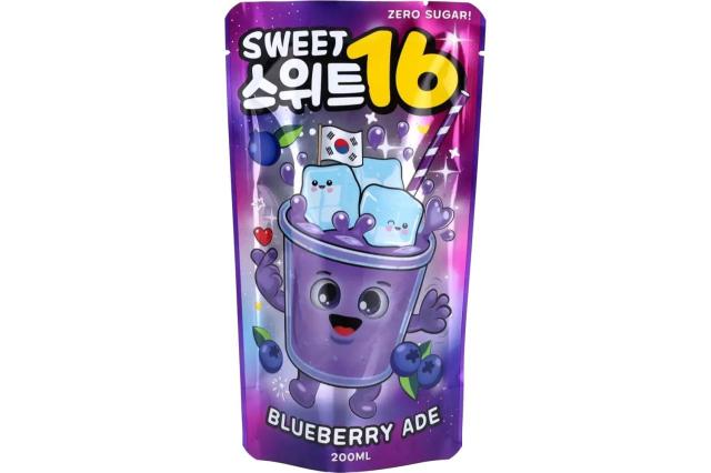 Sweet16 Blueberry Ade Zero Sugar 200ml