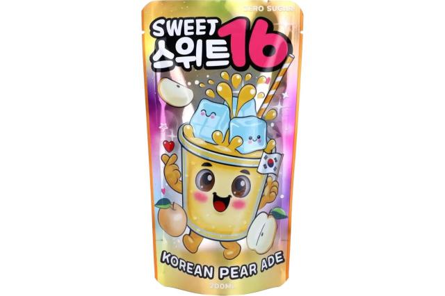 Sweet16 Korean Pear Ade Zero Sugar 200ml