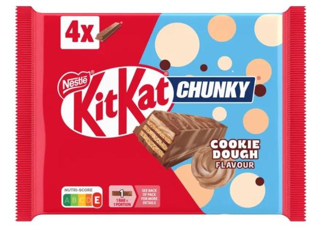 KitKat Chunky Cookie Dough 4-pack 168g - Limited Edition