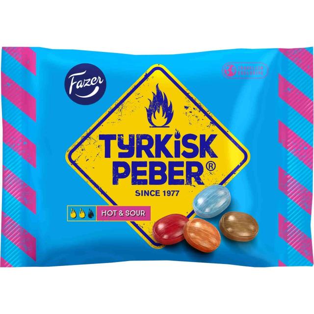 Fazer Tyrkisk Peber Hot & Sour 400g