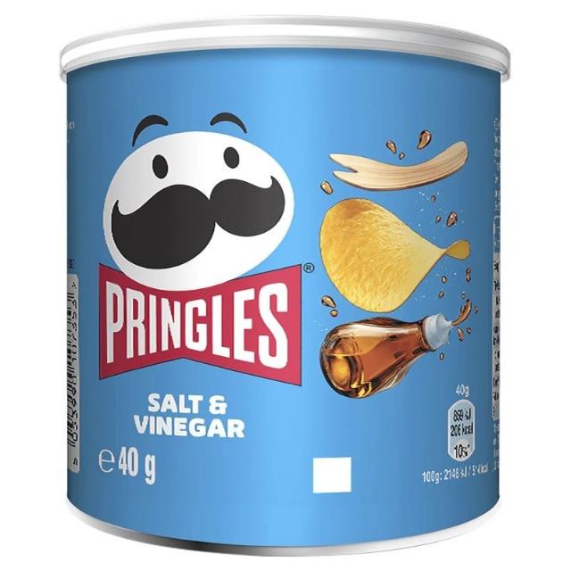 Pringles Salt & Vinegar 40g