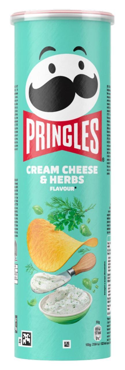 Pringles Cream Cheese & Herbs 185g