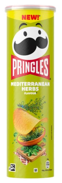 Pringles Mediterranean Herbs 185g