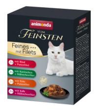Animonda Vom Feinsten Cat Adult Fine Filets Variety Mixpack  8x85g