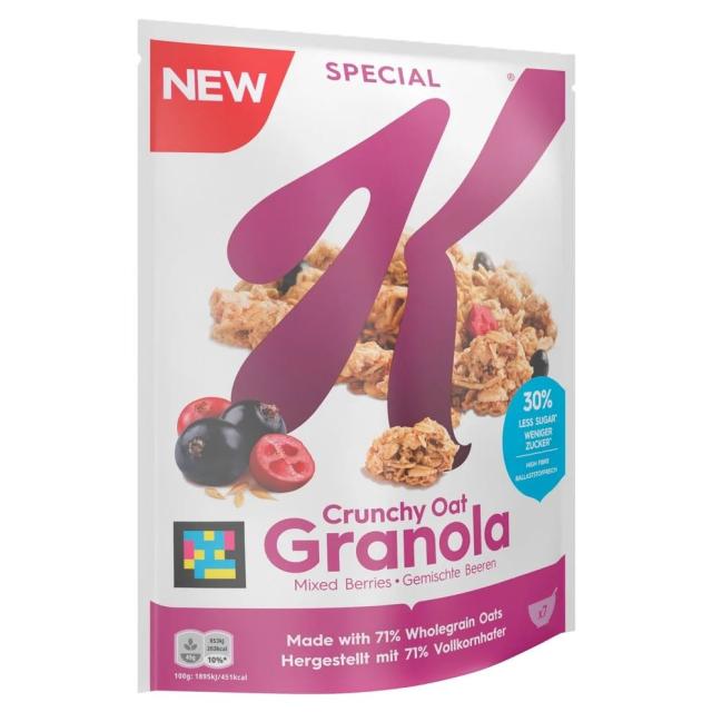Kellogg's Special K Crunchy Oat Granola Mixed Berries 320g