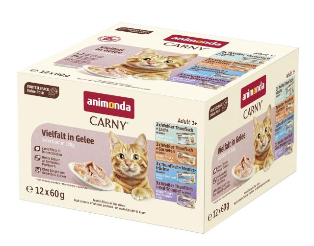 Animonda Carny Cat Adult Selection in Jelly 12x60g