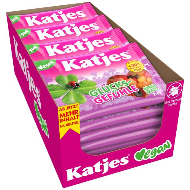 Katjes Glücksgefühle 210g - vegan