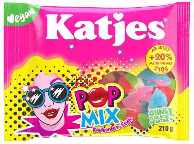 Katjes Pop Mix 210g - vegan