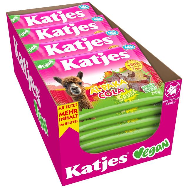 Katjes Al Paka Cola Sauer 210g - vegan