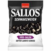 Sallos Schwarzweich Süß-Salzig 200g