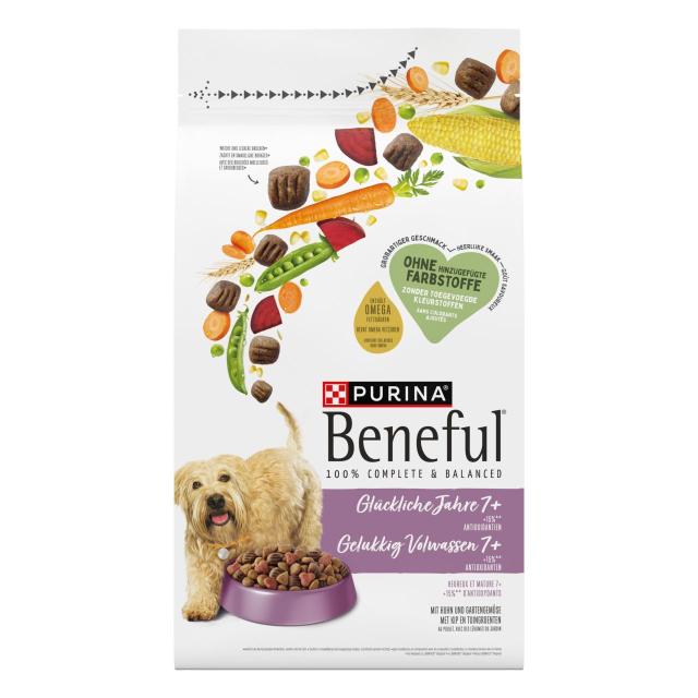 Beneful Glückliche Jahre 7+ Huhn & Gartengemüse 1,4kg