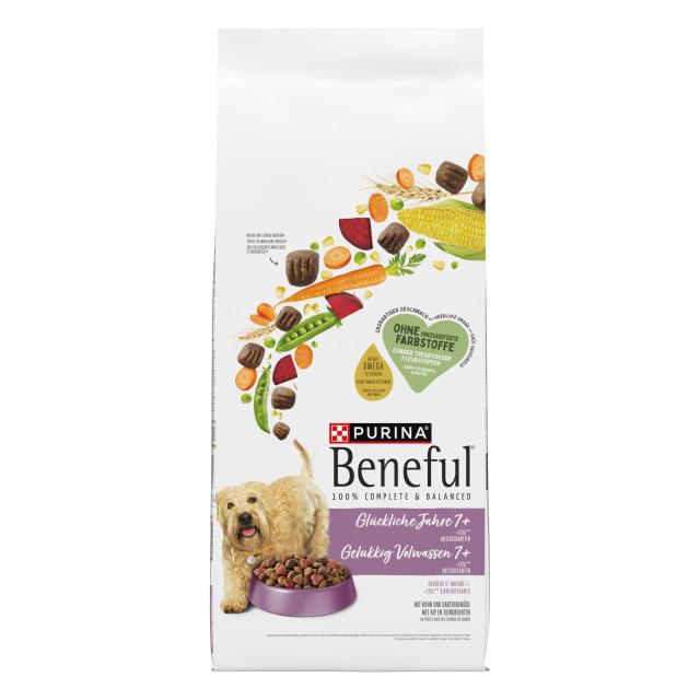 Beneful Glückliche Jahre 7+ Huhn & Gartengemüse 12kg