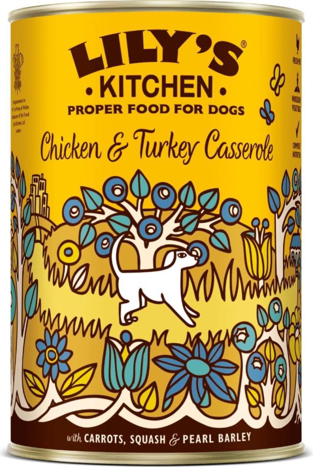 Lily's Kitchen Chicken & Turkey Casserole 400g