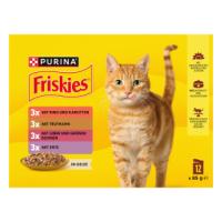 Friskies in Gelee Rind, Truthahn, Leber & Ente 12x85g