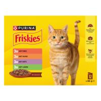 Friskies in Sauce Rind, Huhn, Ente & Lamm 12x85g