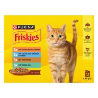 Friskies in Sauce Huhn, Lachs, Truthahn & Kabeljau 12x85g