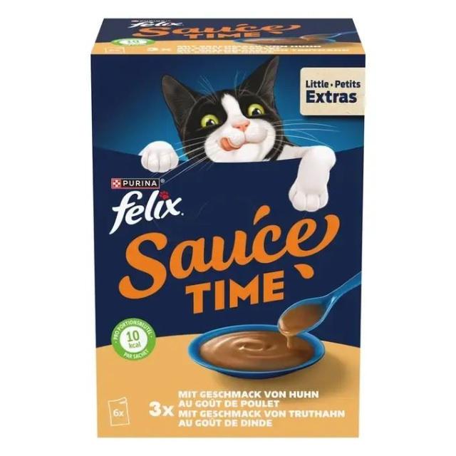 Felix Sauce Time Huhn & Truthahn 6x40g