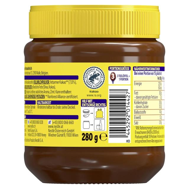 Nestlé Nesquik Kakaocreme 280g