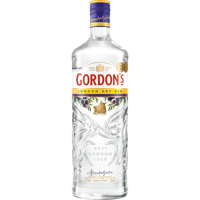 Gordon's London Dry Gin 37,5% - 1l