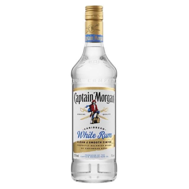 Captain Morgan White Rum 37,5% - 1l