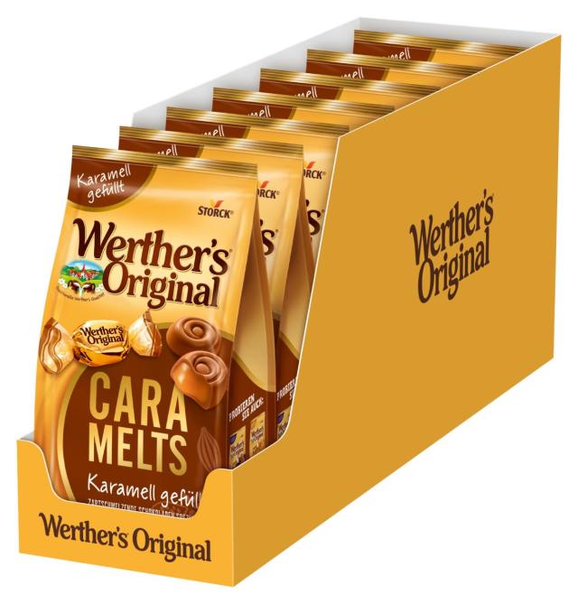 Storck Werther's Original Caramelts Karamell gefüllt 153g