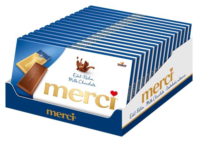 merci Milk Chocolate 4 pcs. 100g