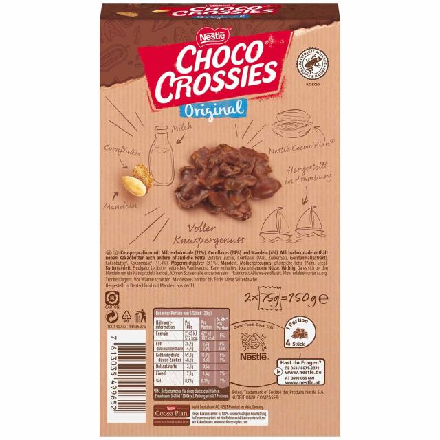 Choco Crossis Classic 150g
