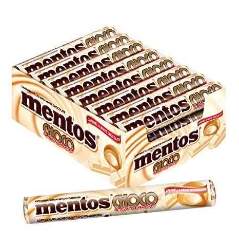 Mentos White Choco & Caramel 24x38g